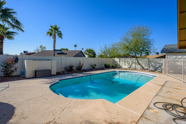 Backyard with pool - 8569 E Garfield St