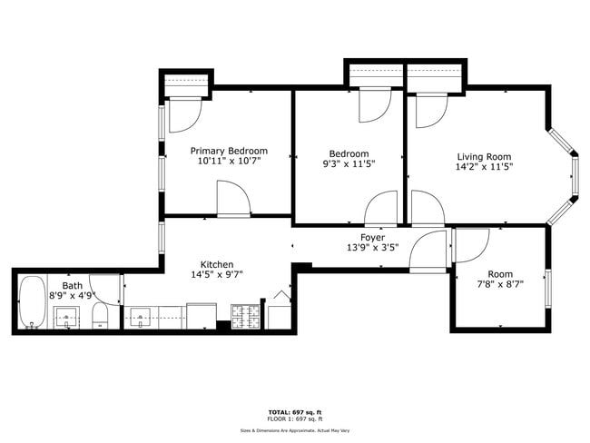 Floorplan - 784 / 790 / 796 Main Street Apartments