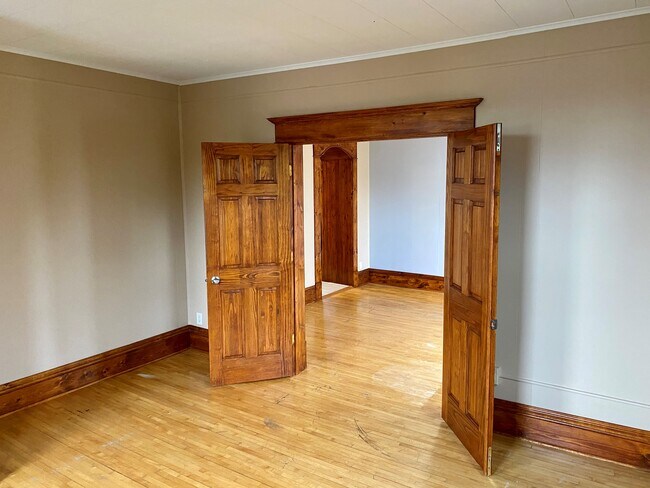 French Doors to Bedroom - 992 Arcade St