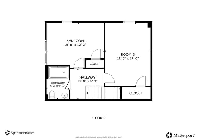 2BR, 1BA - 997SF - 112 Washington Ave