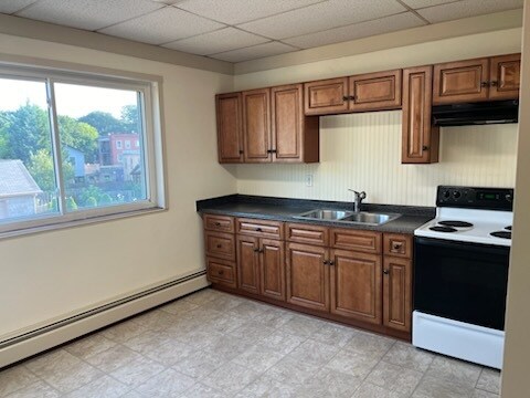 Kitchen Sink Cabinets Stove - 309 Biddle Ave