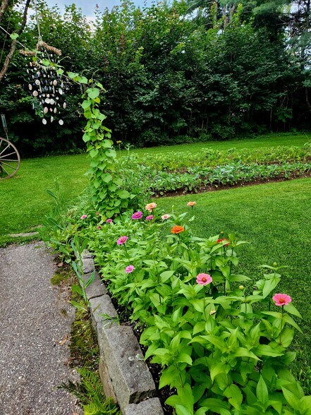 One of the Flower gardens - 269 E Main St