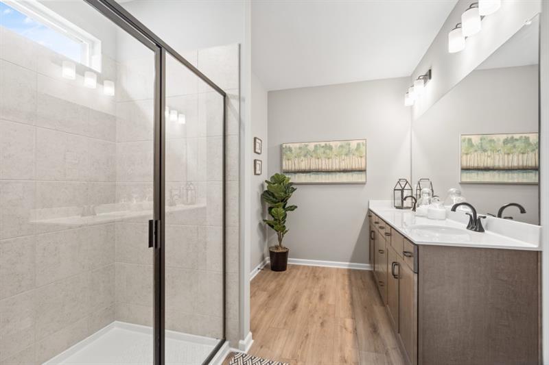 Photos and video are of the builder’s decorated model home and are for illustrative purposes only. - 708 Shetland Trl