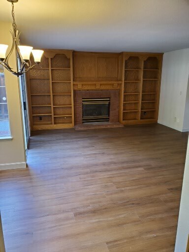 Family room view from kitchen - 2040 Goldenrod Ln