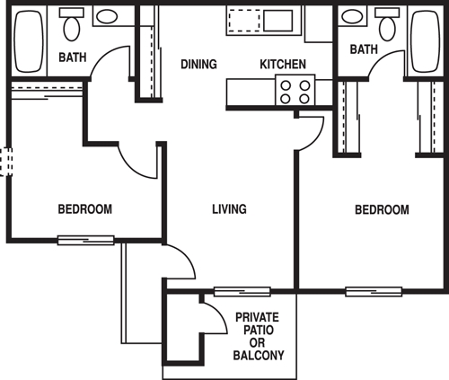 Floorplan - Arbor Terrace