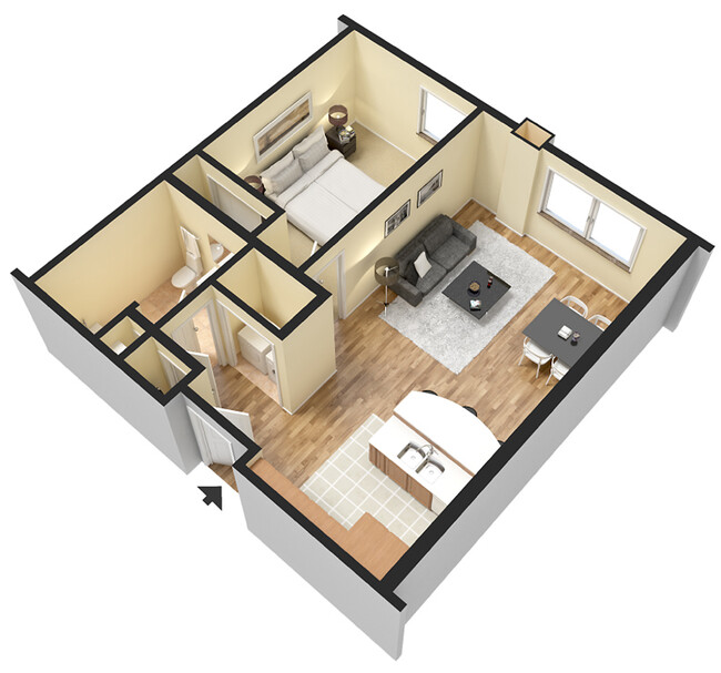 Floorplan - Tioga Square