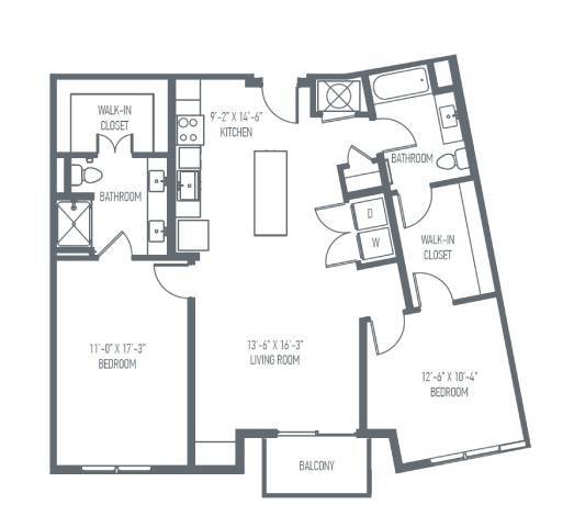Floorplan - Union Berkley