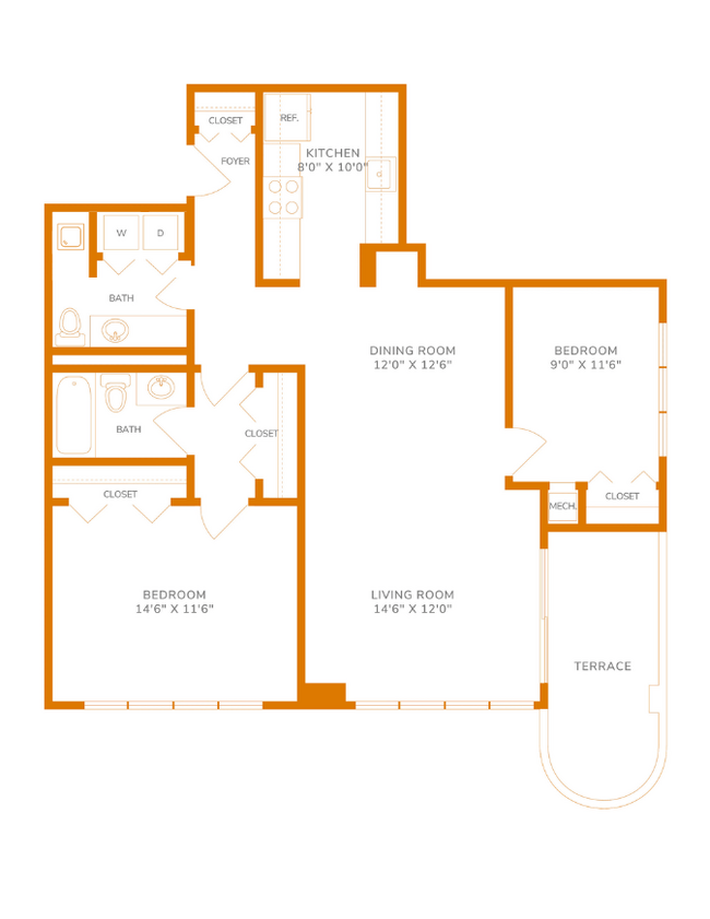 Floorplan - The Paramount