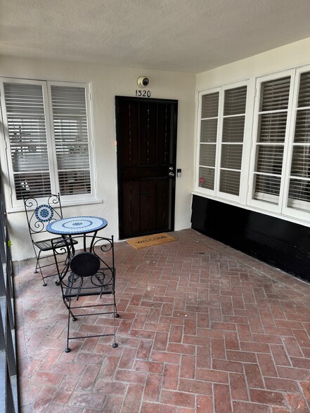 YOur own Patio and entry - 1320 S Beverly Glen Blvd