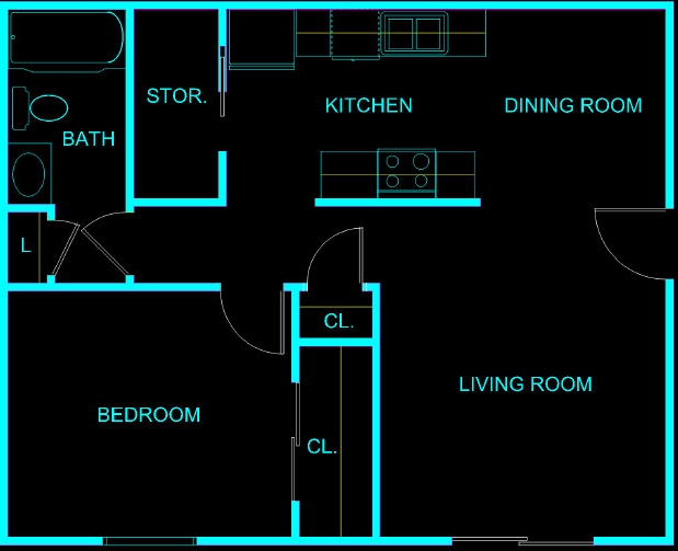 1BR/1BA - Richmond Green Apartments