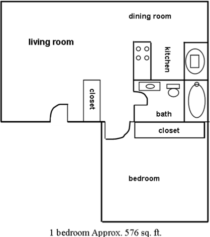 Floorplan - Maple Terrace Apartments