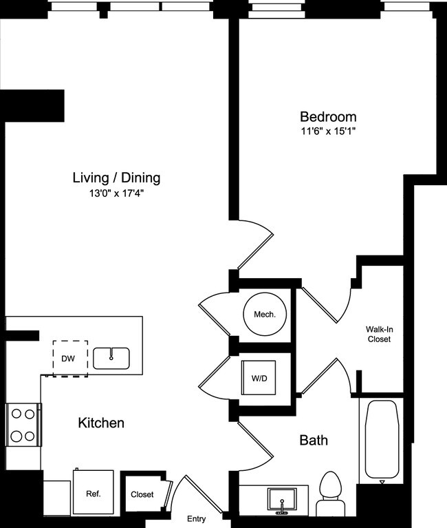 Floorplan - 455 Eye Street