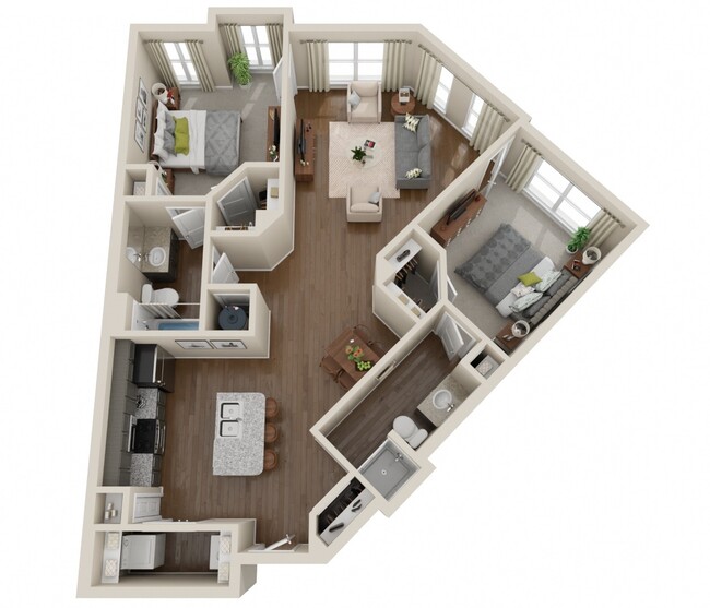 Floorplan - Ashley Scholars Landing I