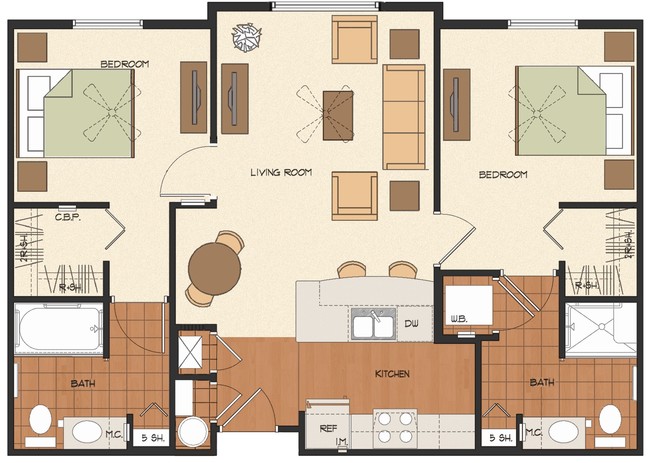 Floorplan - Katie Manor