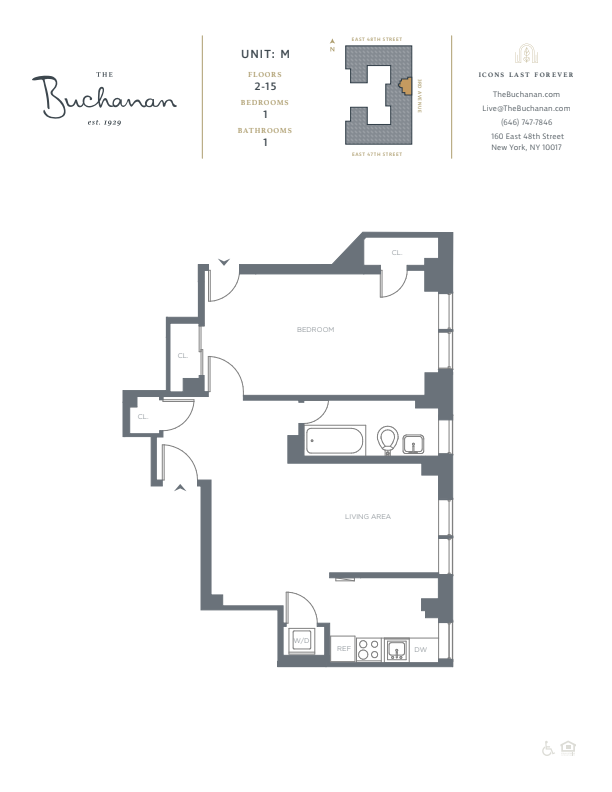 Floorplan - The Buchanan