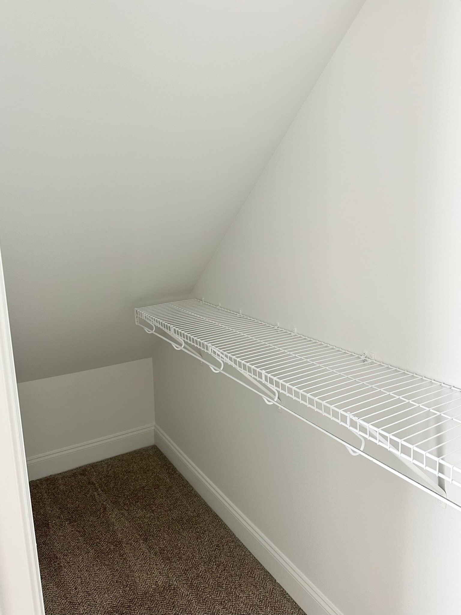 Deep closet with storage, shelving - 2312-A Belle Ave NE
