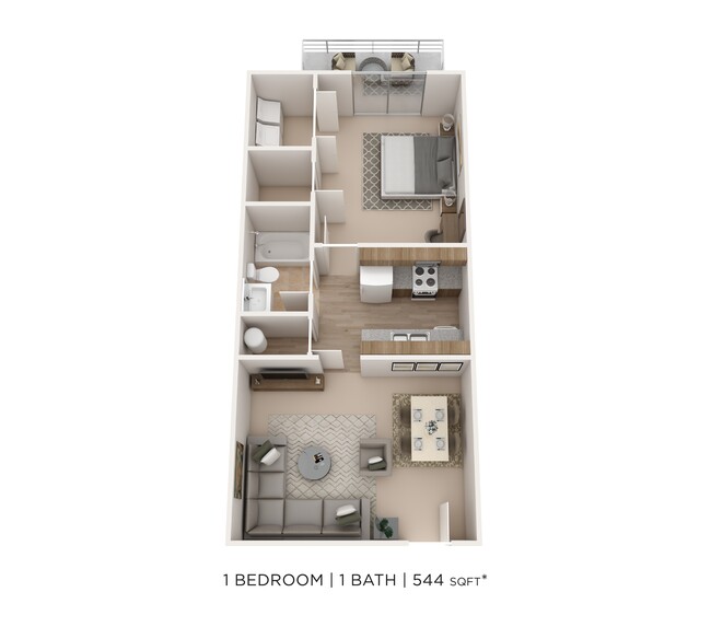 Floorplan - Sharon Pointe Apartment Homes