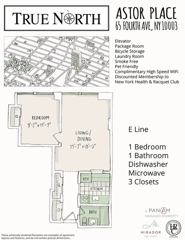Floorplan - True North Astor Place