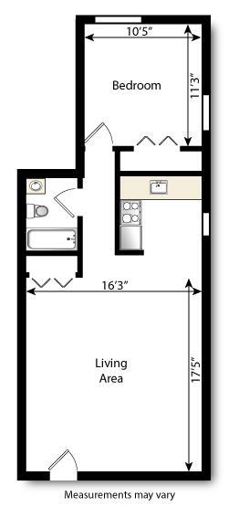 Floorplan - 2340 S University Blvd