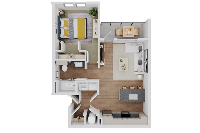 Floorplan - The Garrison Luxury Apartments