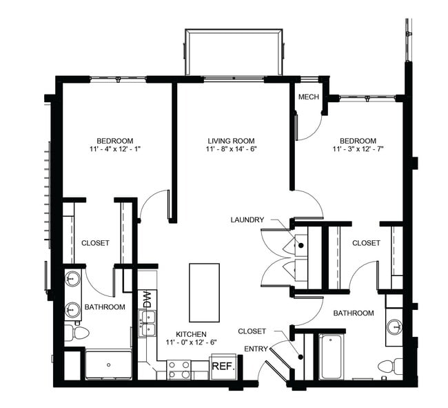 Floorplan - Grand35 Apartments - 55 Plus Active Adult