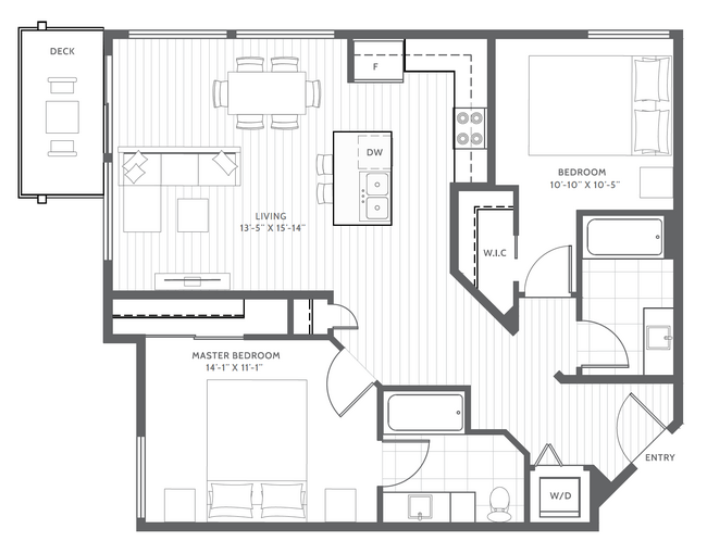 Floorplan - Harbor Heights 55+ Community