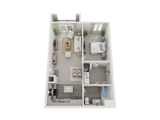 Explore this chic urban retreat designed for comfortable and stylish living. - Aldon at Powell & Broad