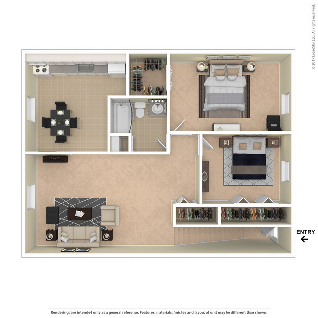 Floorplan - Apartments at Waterford