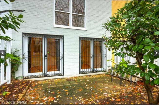Private Outdoor Space and Patio - 242 G St SW