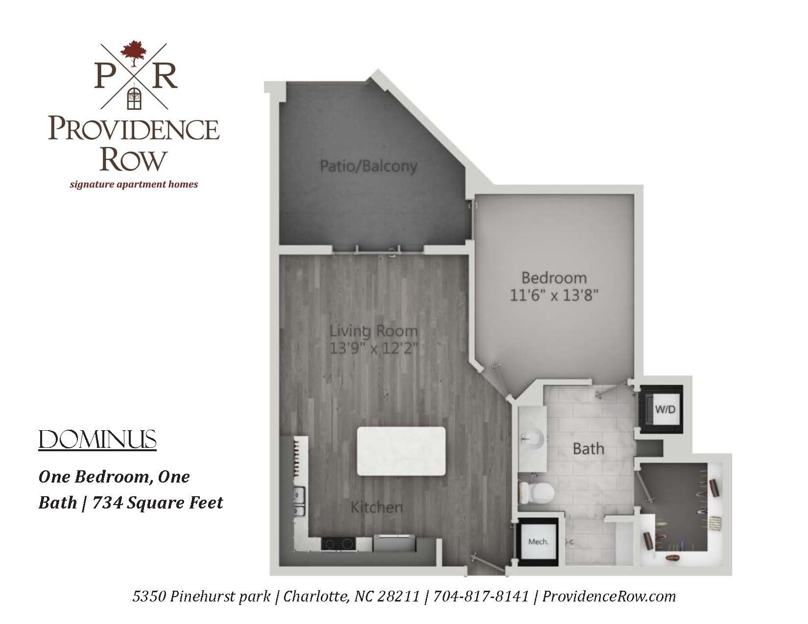 Providence Row 5350 Pinehurst Park Dr Charlotte NC 28211 Apartment