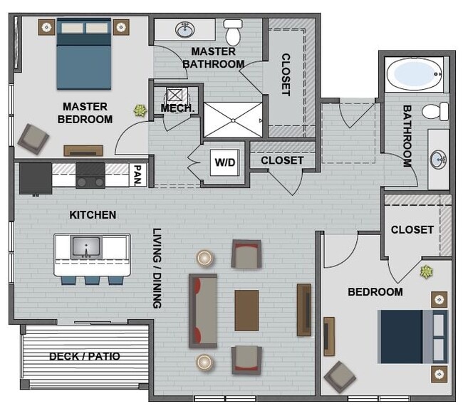 Floorplan - The Edison at Bridlespur
