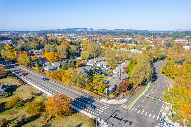 Aerial Photo - Tualatin Village