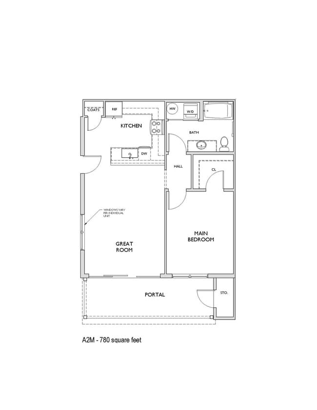 Floorplan - Acequia Lofts