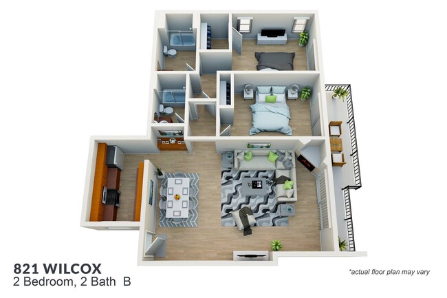 Floorplan - 821 Wilcox