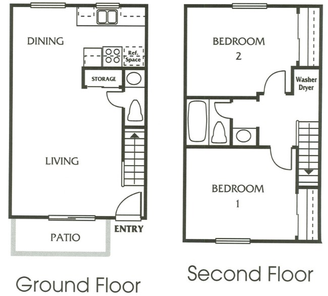 2BR/1.5BA - Aventerra Apartment Homes