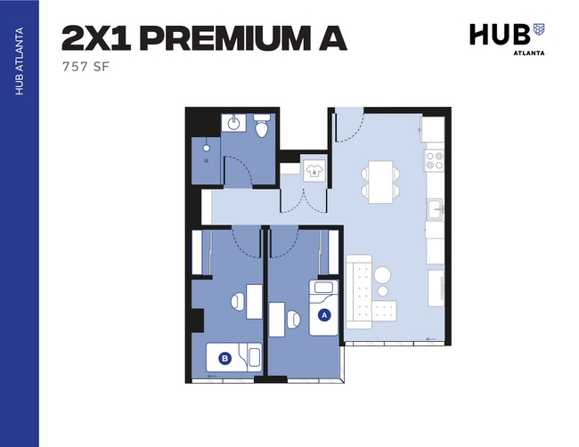 2x1 Premium A - Hub Atlanta