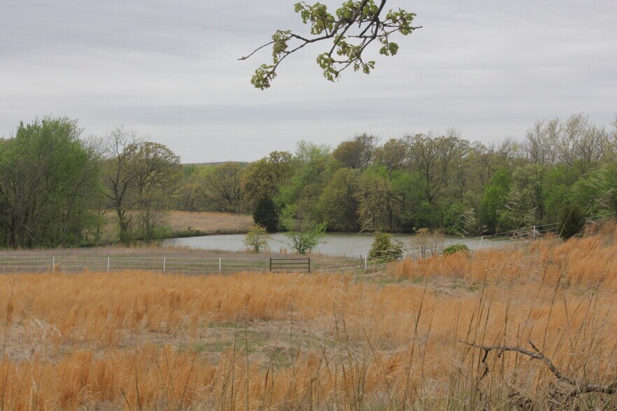 Large stocked pond - 27160 North 3990 Road