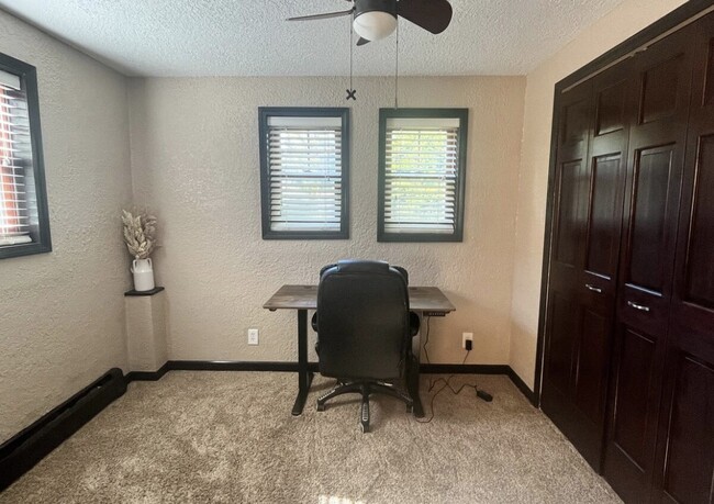 Looking into the office (the room with the French Doors) from the living room - 3517 19th Ave S