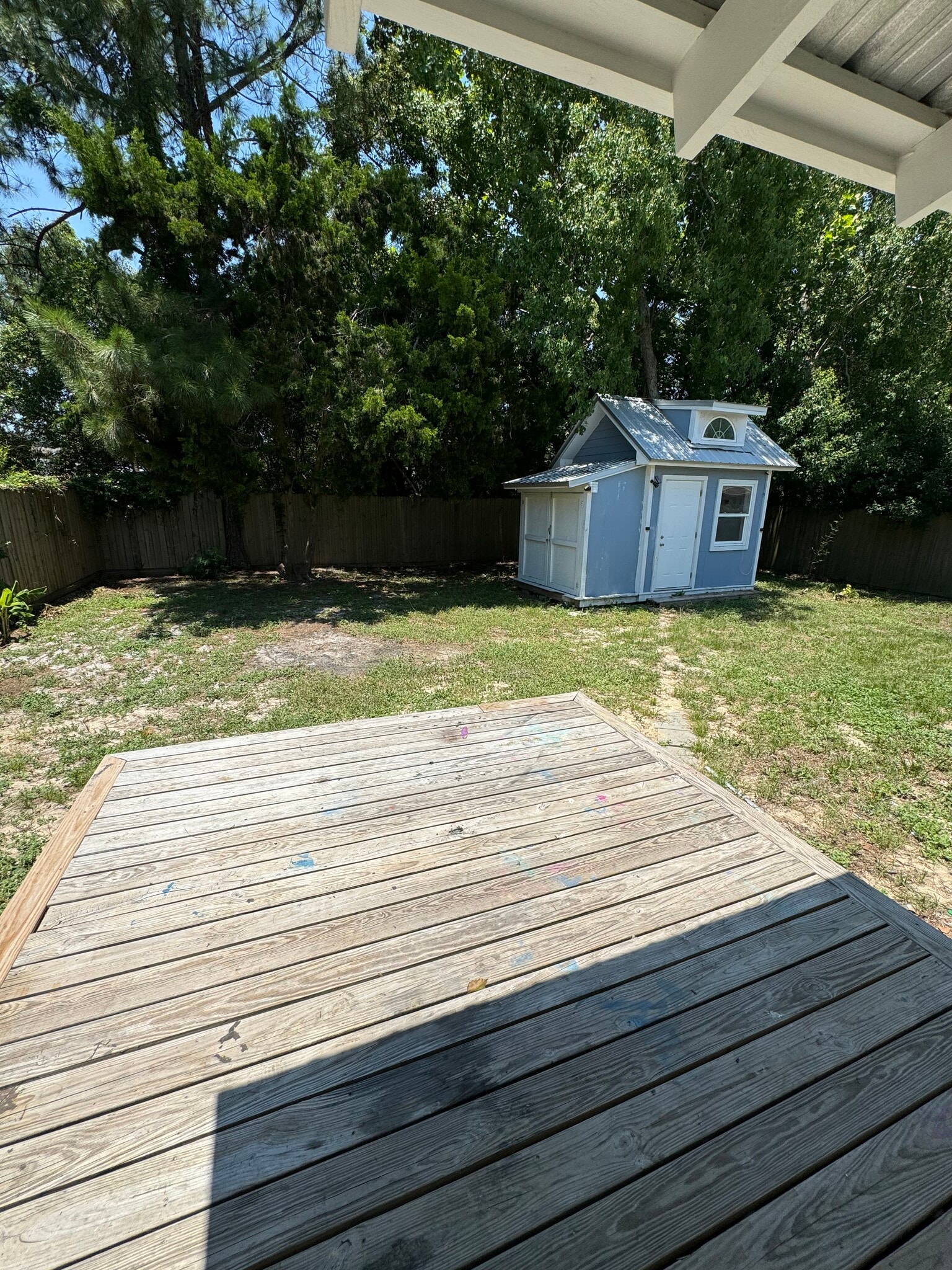 Back yard - 115 N Vestavia St