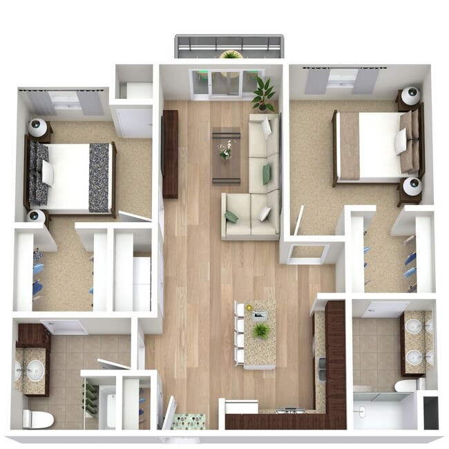 Floorplan - Grand35 Apartments - 55 Plus Active Adult