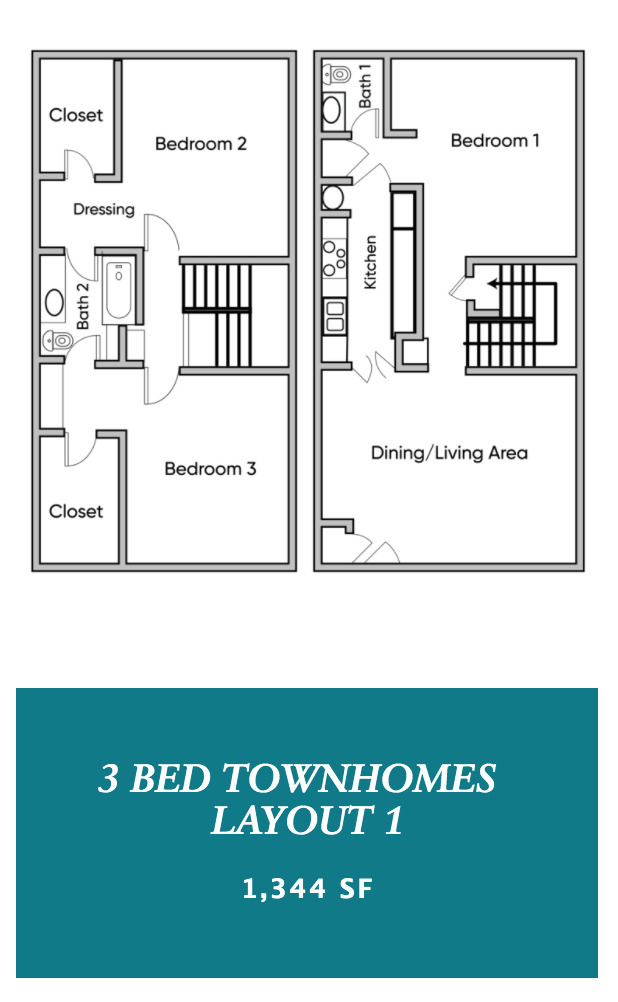 3 Bedroom Townhome - Bay City Flats