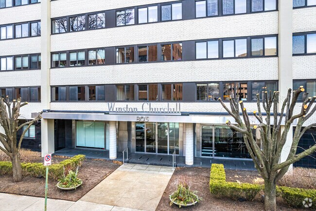 Entrance - Winston Churchill Condominiums