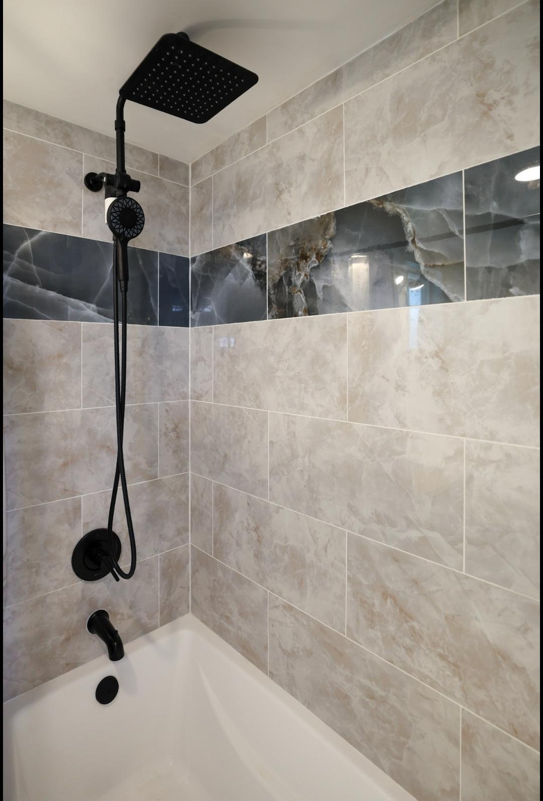 New Shower Tile - 66800 San Rafael Rd