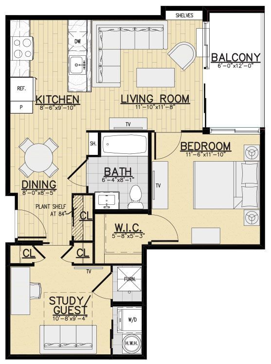 Floorplan - Harbor Square