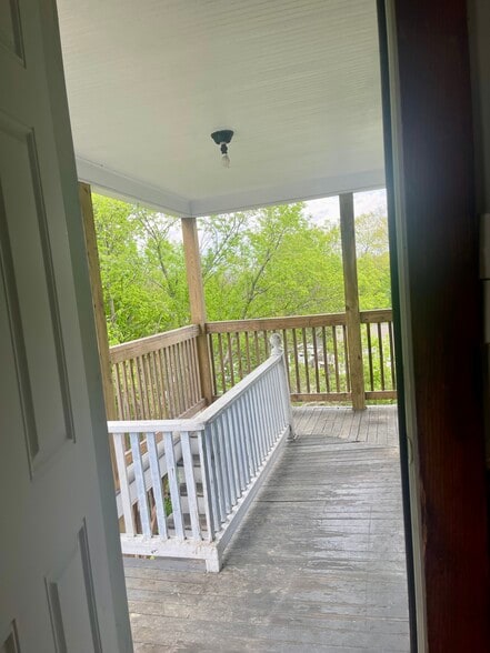 Back porch - 348 Rollstone St