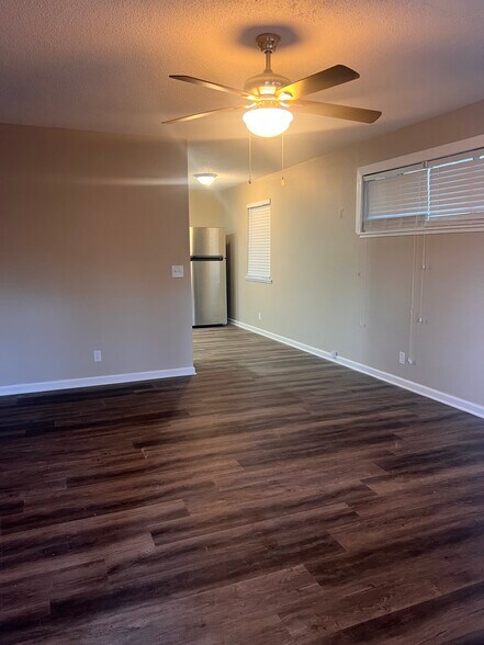 Living room into small dining area - 715 Reynolds St