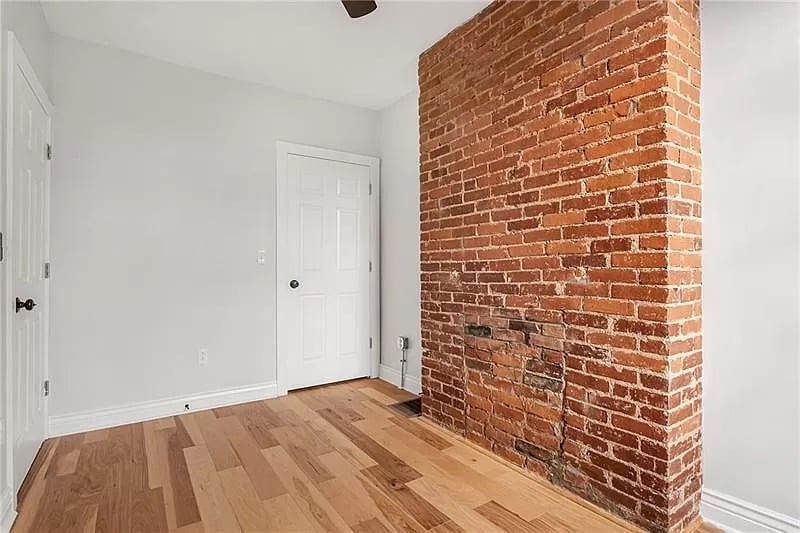 Second Bedroom - Facing towards front of house - 5210 Dearborn St