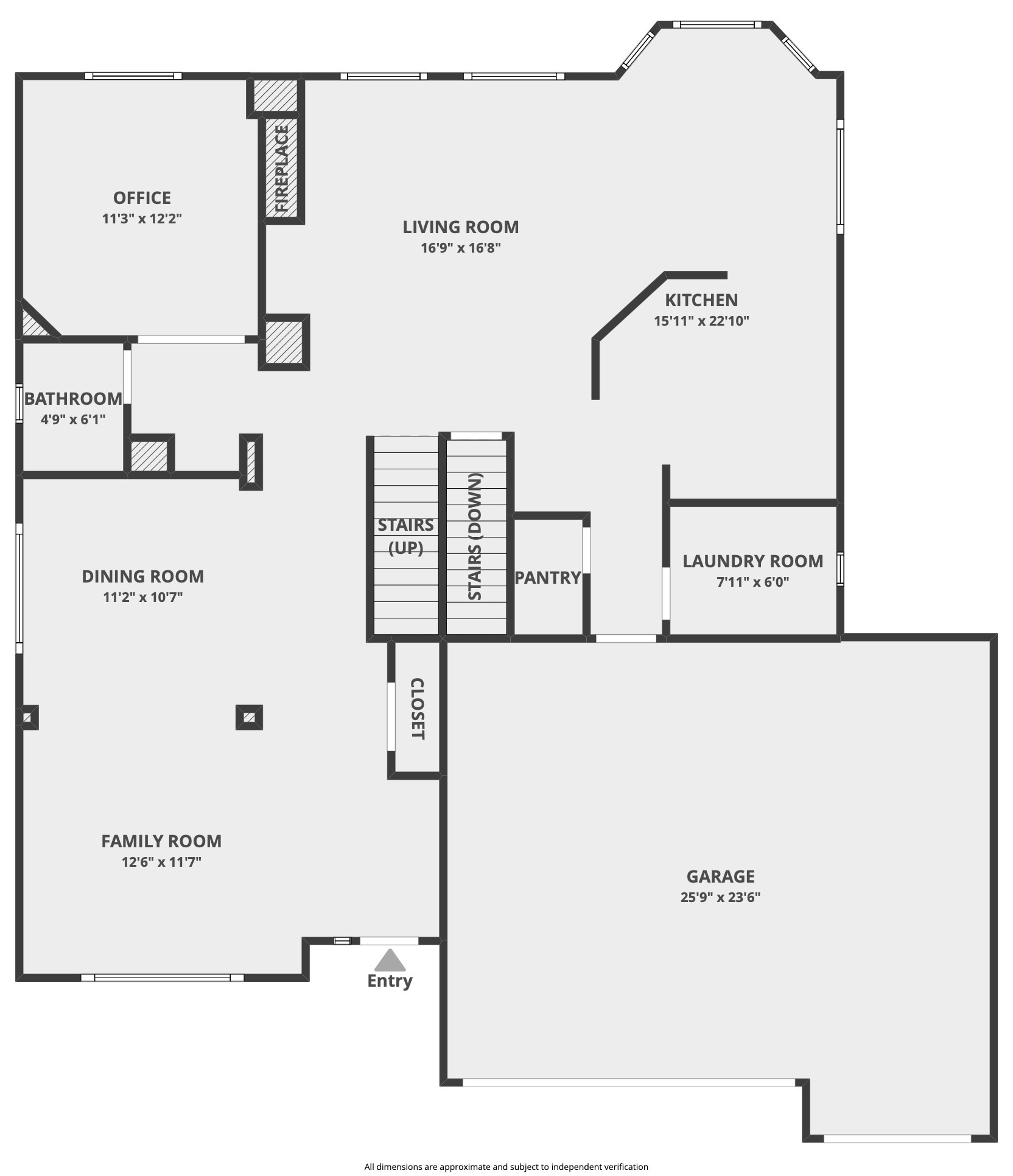 Main Floor Plan - 1048 Orion Way