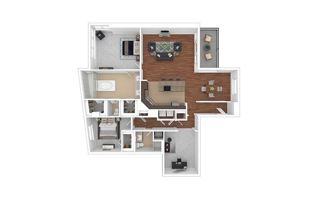 Floorplan - Cortland on McKinney