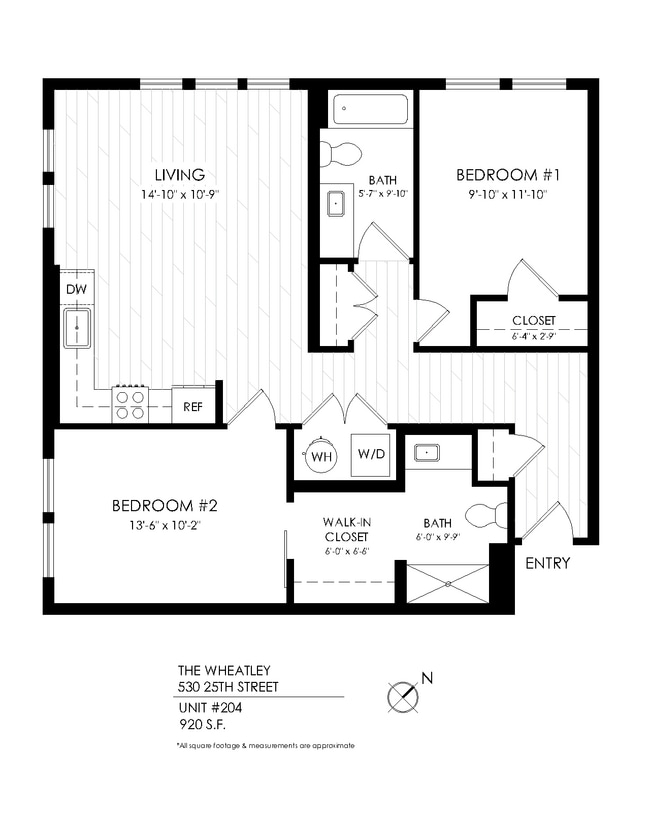 Floorplan - The Wheatley Flats